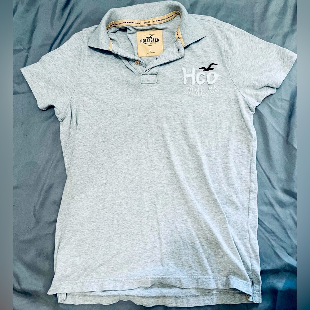 Hollister Super Cut Polo Size Large
